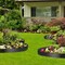 Black HDPE Garden Landscape Edging 10-Inch Flexible Lawn Border